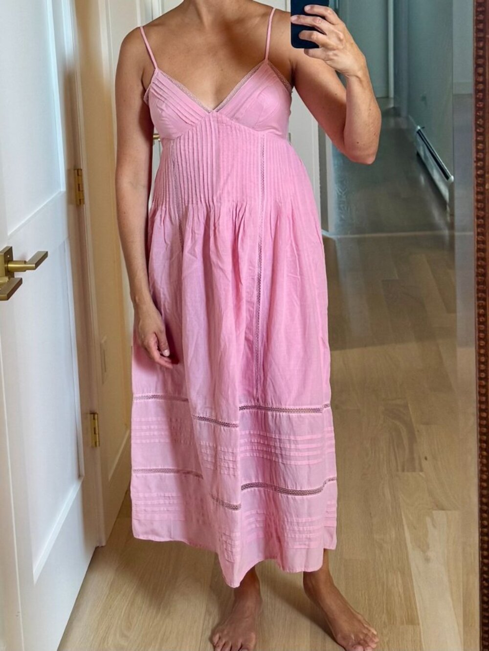 Pink JCrew dress Small tall